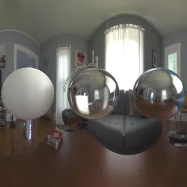 Bright michigan living room